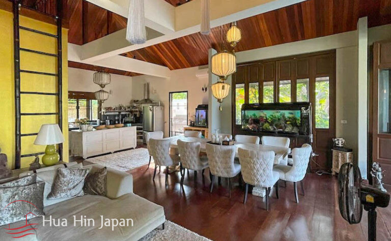 Balinese Style Luxury Villa in White Lotus Project, only 4 km to BluPort Mall (completed, Fully Furnished) - Hua Hin - photo 7