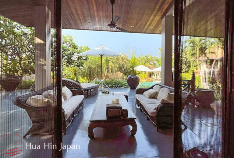 Balinese Style Luxury Villa in White Lotus Project, only 4 km to BluPort Mall (completed, Fully Furnished) - Hua Hin - photo 5