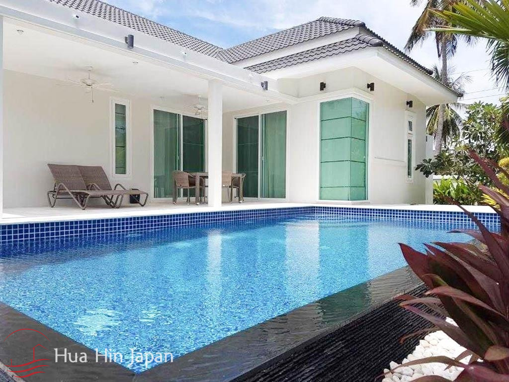 3 Bedroom Modern Pool Villa Only 800 M From Dolphin Bay Beach - Pranburi, Thailand