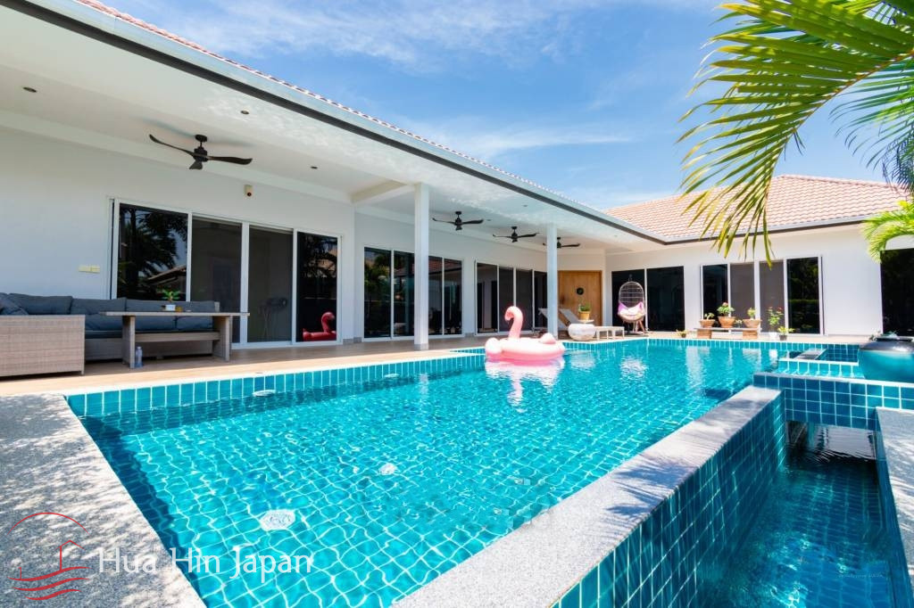 Modern 3 Bed Pool Villa inside Alamanda project - Hua Hin, Thailand