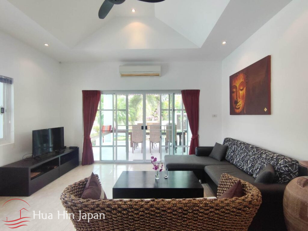 Prime Location: Renovated 3-Bedroom Pool Villa | Very Close to Black Mountain &amp; Hua Hin International School - Hin Lek Fai - photo 9