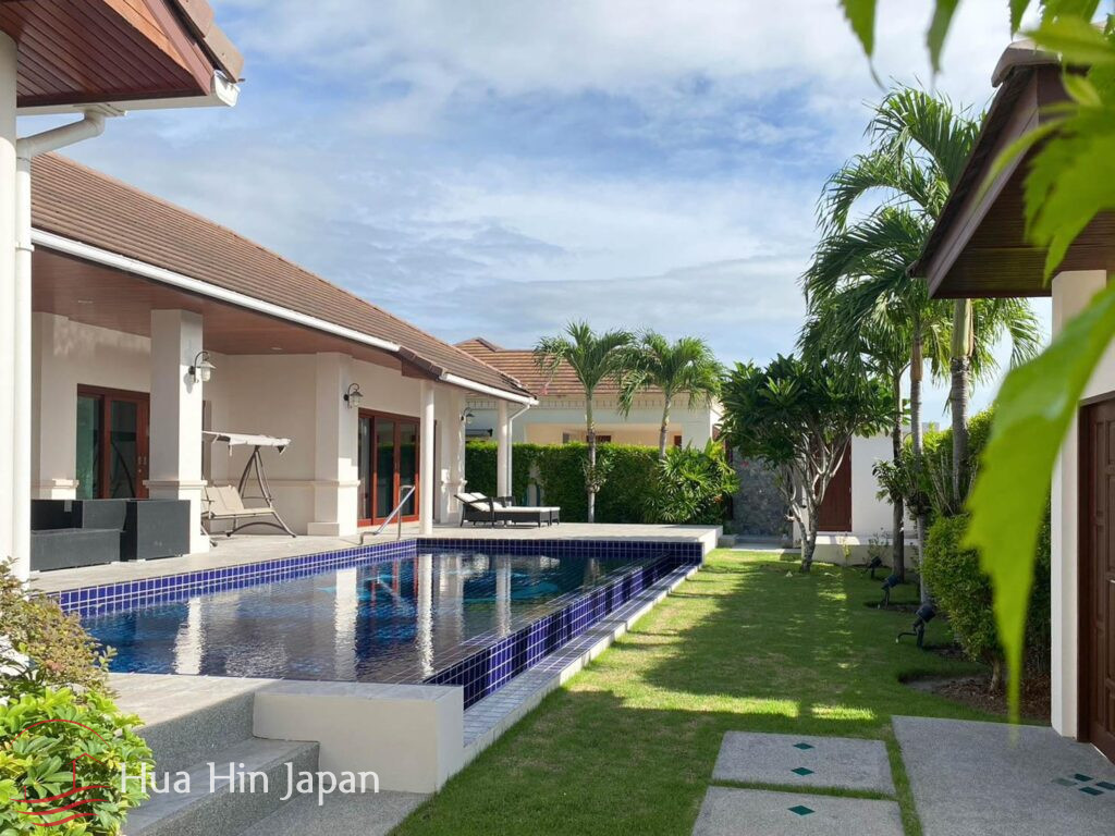 Thai – Bali Style 3 Bedroom Pool Villa In Popular Hillside Hamlet (Completed, Fully Furnished) - Hua Hin - photo 16