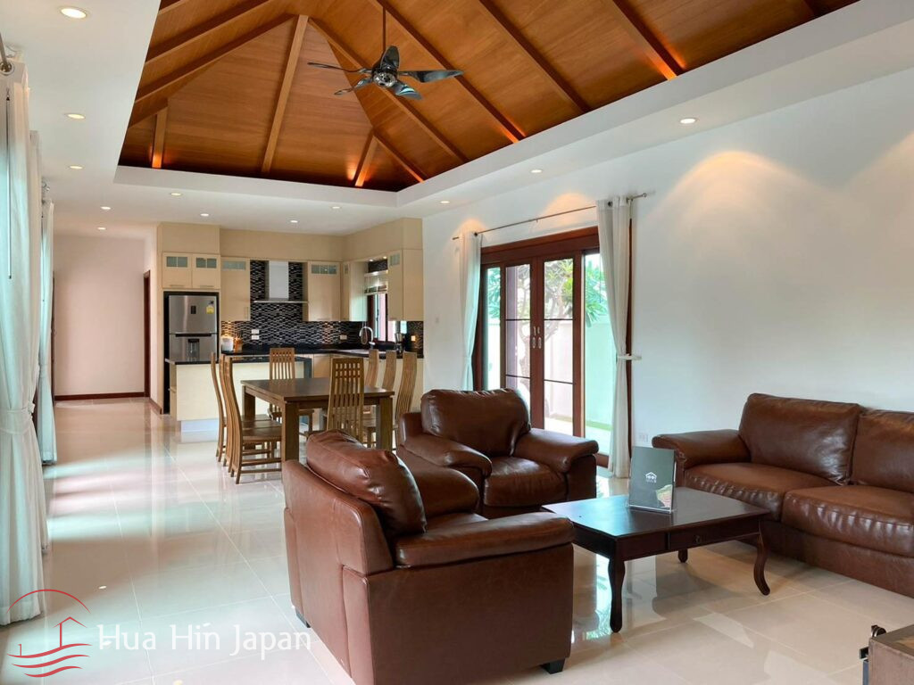 Thai – Bali Style 3 Bedroom Pool Villa In Popular Hillside Hamlet (Completed, Fully Furnished) - Hua Hin - photo 8