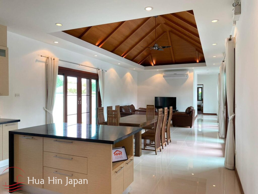 Thai – Bali Style 3 Bedroom Pool Villa In Popular Hillside Hamlet (Completed, Fully Furnished) - Hua Hin - photo 5