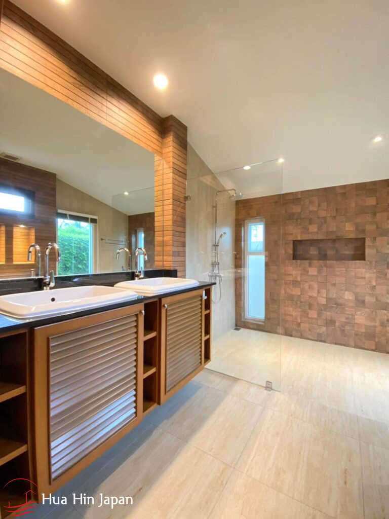 Thai – Bali Style 3 Bedroom Pool Villa In Popular Hillside Hamlet (Completed, Fully Furnished) - Hua Hin - photo 3