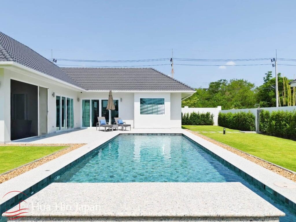 Expansive 3-Bedroom Pool Villa Available for Sale in Hua Hin, within a Sustainable Residential Development near Black Mountain (Off Plan) - Hin Lek Fai - photo 15