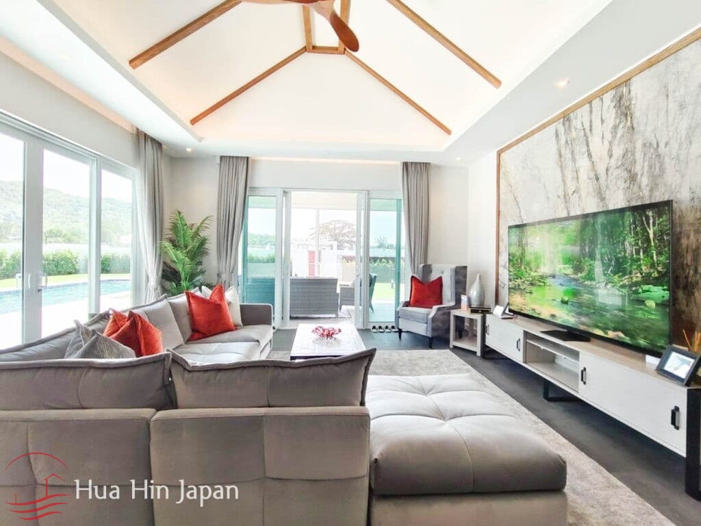 Expansive 3-Bedroom Pool Villa Available for Sale in Hua Hin, within a Sustainable Residential Development near Black Mountain (Off Plan) - Hin Lek Fai - photo 8