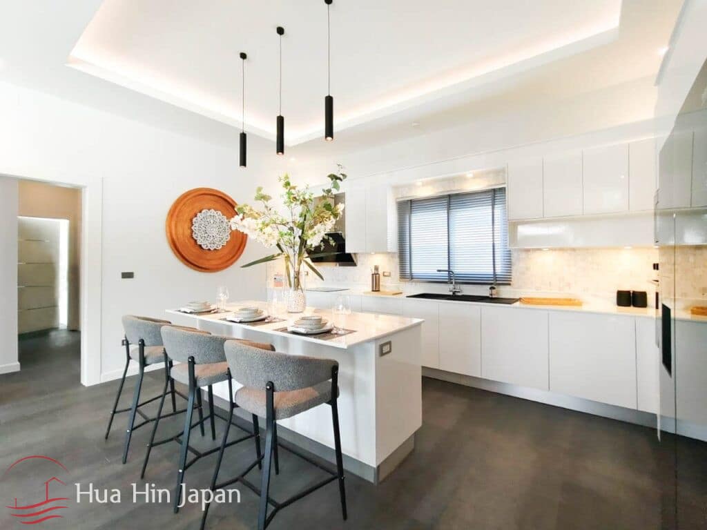 Expansive 3-Bedroom Pool Villa Available for Sale in Hua Hin, within a Sustainable Residential Development near Black Mountain (Off Plan) - Hin Lek Fai - photo 7