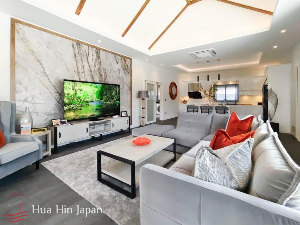 Expansive 3-Bedroom Pool Villa Available for Sale in Hua Hin, within a Sustainable Residential Development near Black Mountain (Off Plan) - Hin Lek Fai - photo 6