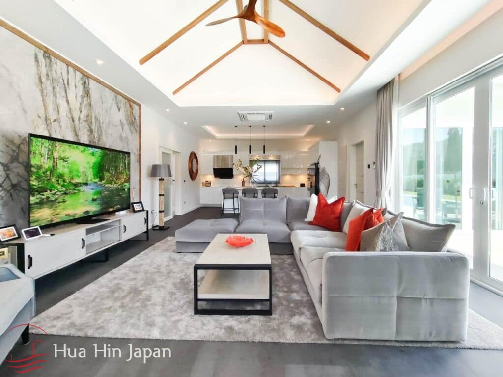 Expansive 3-Bedroom Pool Villa Available for Sale in Hua Hin, within a Sustainable Residential Development near Black Mountain (Off Plan) - Hin Lek Fai - photo 5