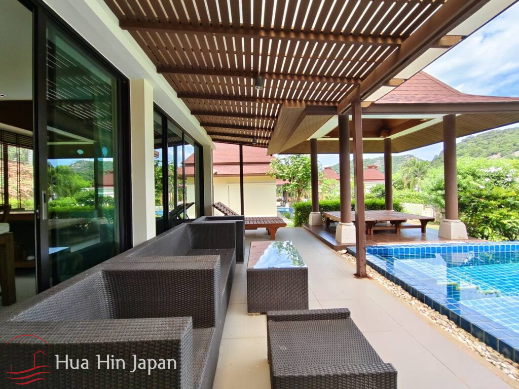 Beautifully Furnished and Maintained 2 Bedroom Pool Villa in Panorama Project (Freehold -Completed, Fully Furnished) - Hua Hin - photo 14