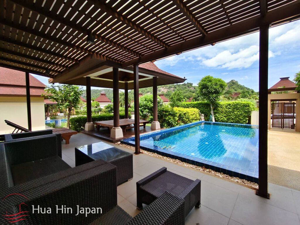 Beautifully Furnished and Maintained 2 Bedroom Pool Villa in Panorama Project (Freehold -Completed, Fully Furnished) - Hua Hin - photo 13