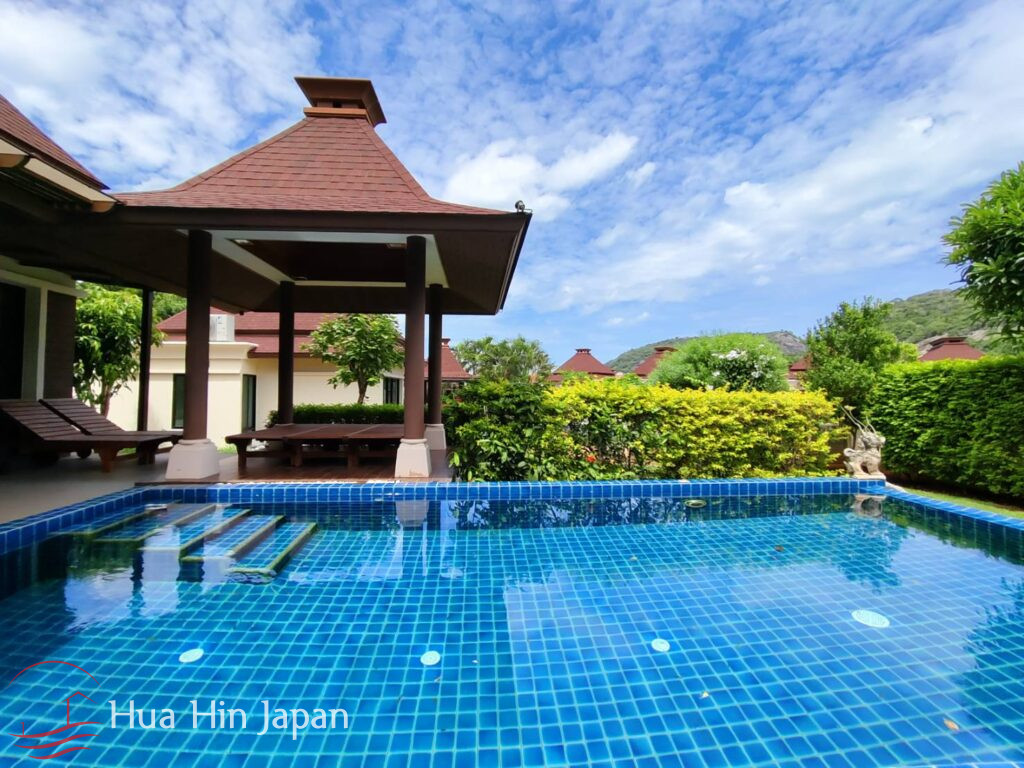 Beautifully Furnished and Maintained 2 Bedroom Pool Villa in Panorama Project (Freehold -Completed, Fully Furnished) - Hua Hin - photo 12