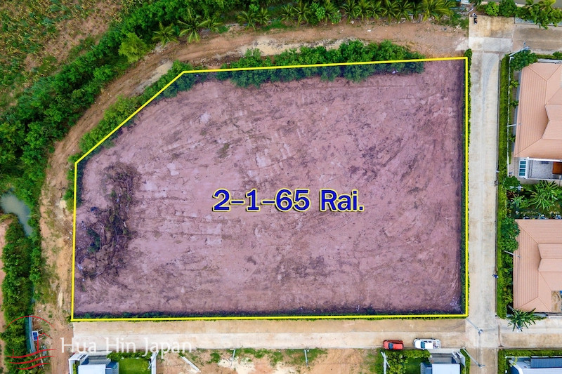 Over 2 Rai Land with full chanote for sale soi 112 Hua Hin - Hua Hin, Thailand