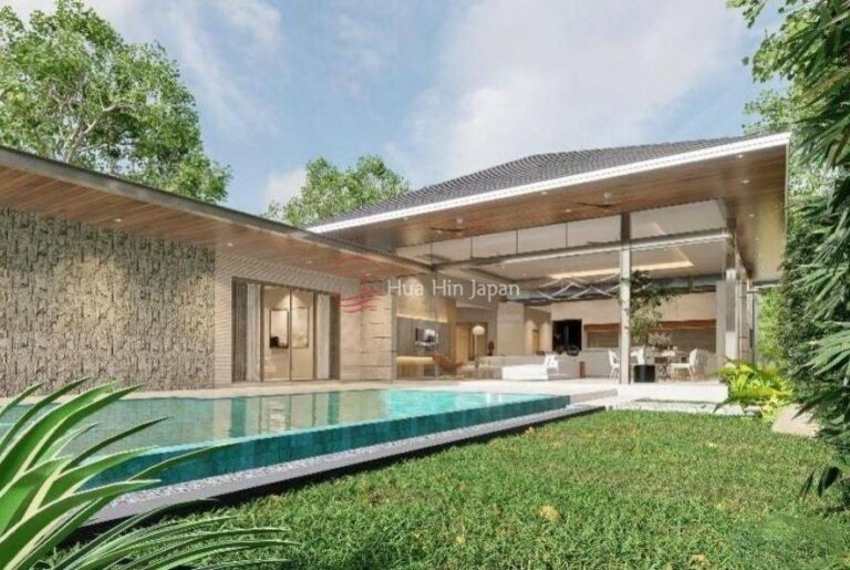 Spacious Modern Asian-Inspired 3-Bedroom Luxury Pool Villa Near Pineapple Valley Golf Course, Hua Hin (Off-Plan) - Hua Hin - photo 8