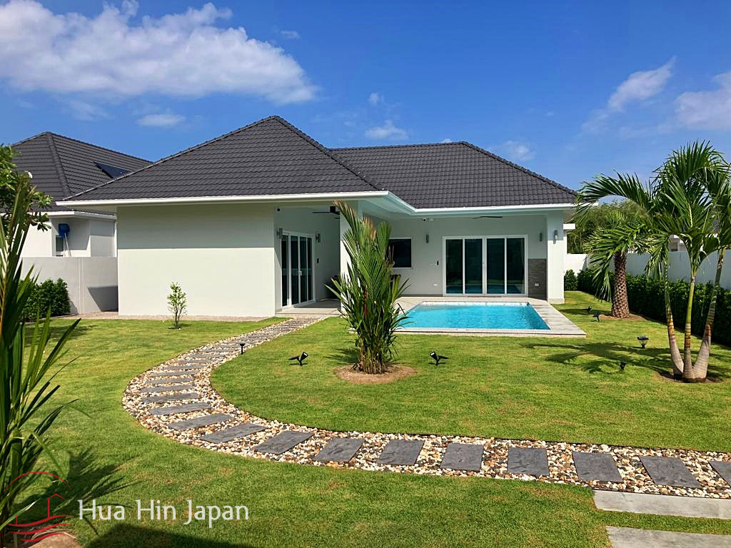 Newly Completed High Spec 2 Bedroom Pool Villa in Popular Smart Hamlet Project (Completed, Fully Furnished) - Hin Lek Fai, Thailand