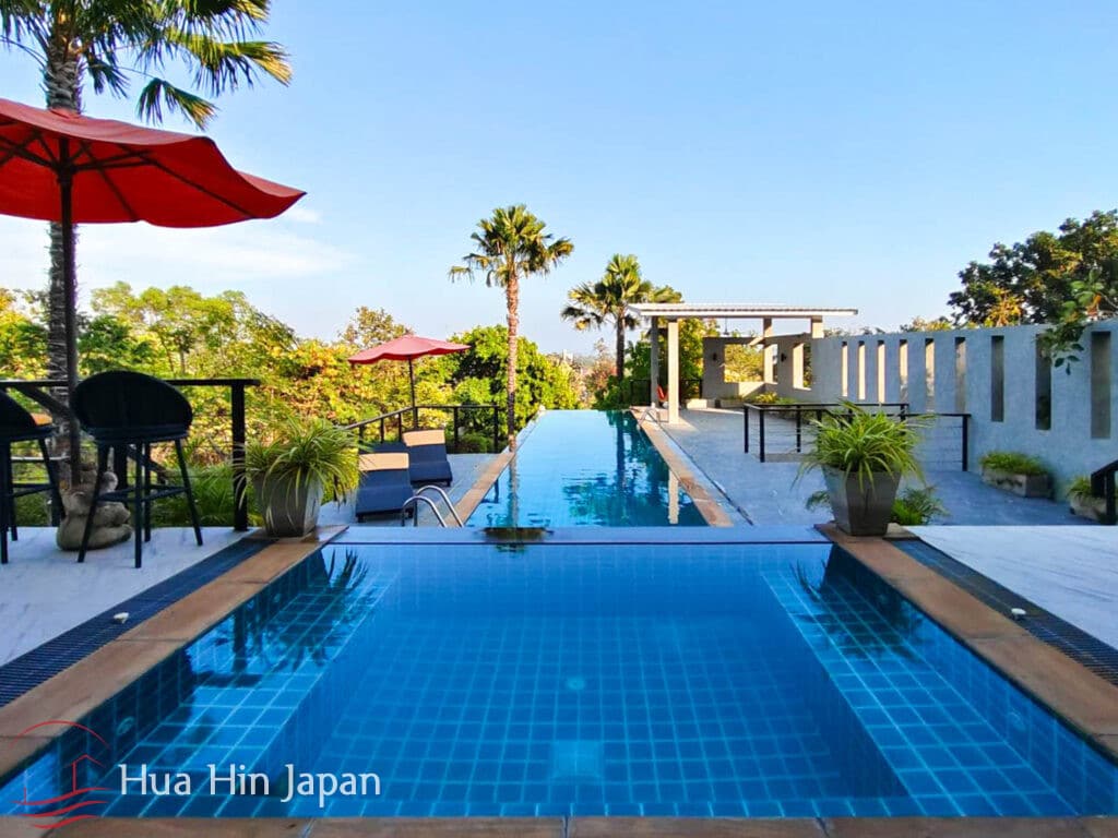 Huge Price Reduction! Bauhaus Inspired 3-Bedroom Pool Villa with Breathtaking Sea &amp; Mountain Views Near Sai Noi Beach, Hua Hin (Fully Furnished) - Khao Tao - photo 13