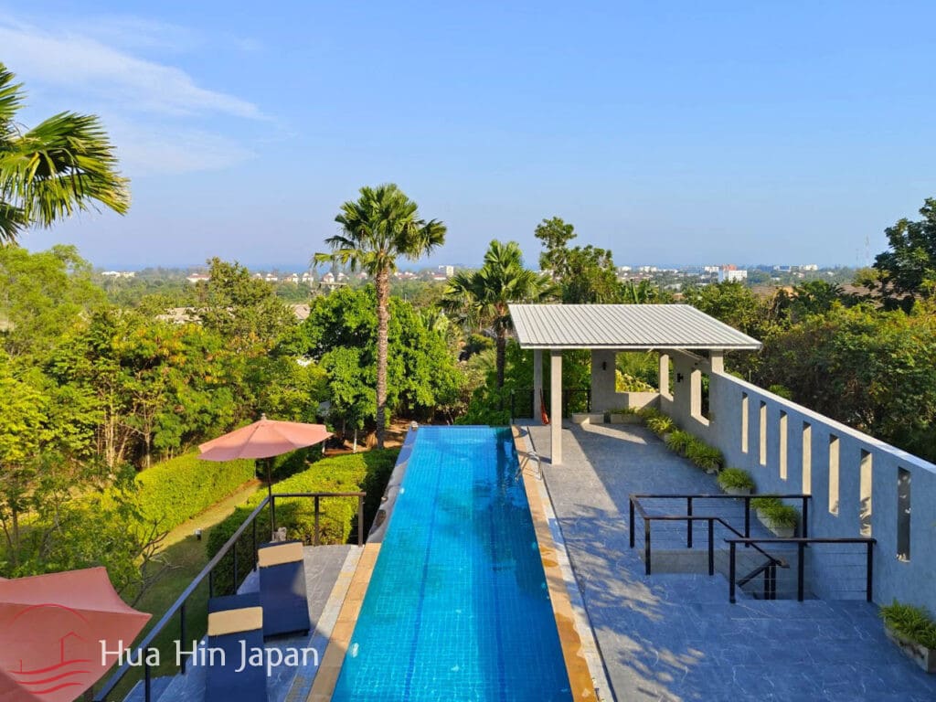 Sea and Mountain View Villa for Rent in Hua Hin, 3 Bedroom Pool Villa Near Sai Noi Beach - Khao Tao - photo 3