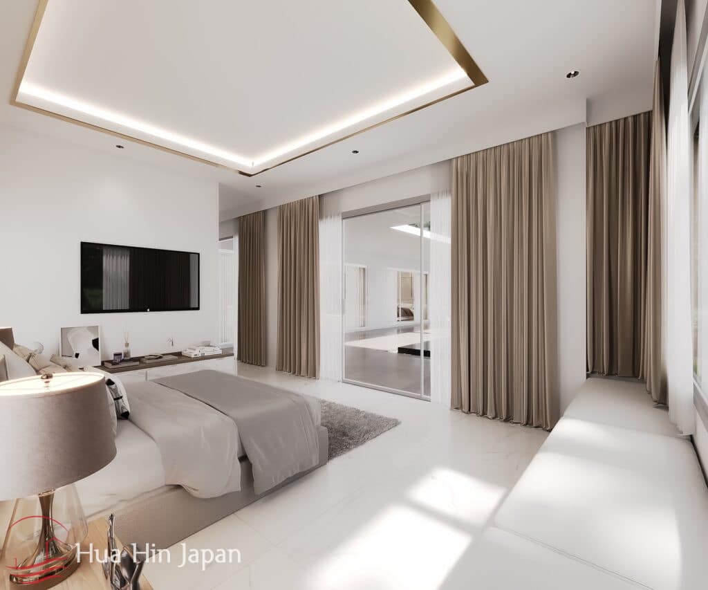 Top Quality 3 Bedroom Pool Villa Close to Hua Hin Center for Sale (Off-Plan and Under Construction) - Hin Lek Fai - photo 13
