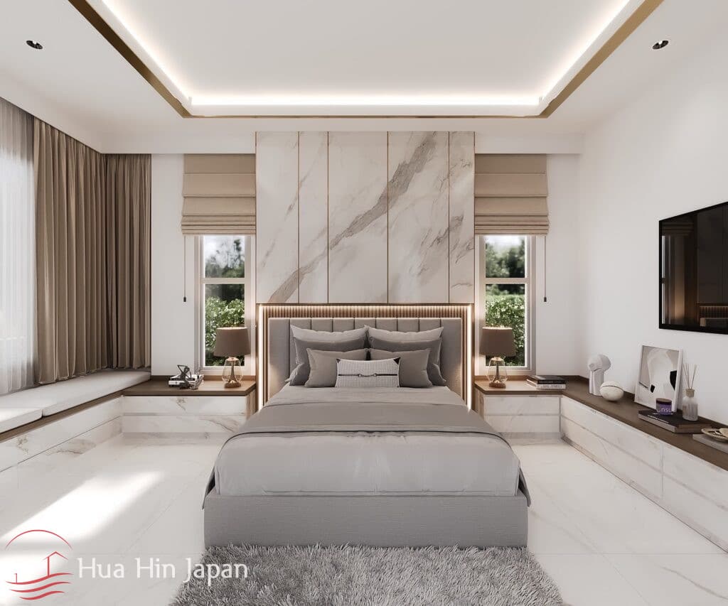 Top Quality 3 Bedroom Pool Villa Close to Hua Hin Center for Sale (Off-Plan and Under Construction) - Hin Lek Fai - photo 11