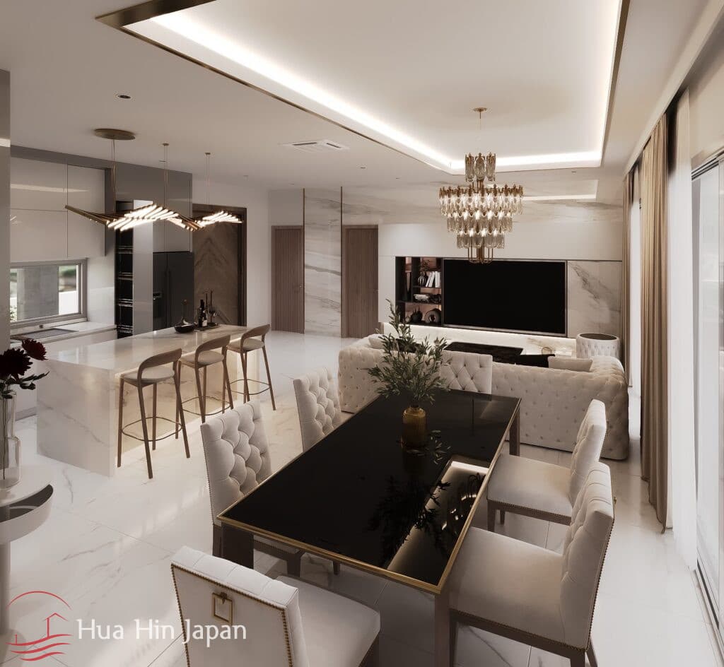 Top Quality 3 Bedroom Pool Villa Close to Hua Hin Center for Sale (Off-Plan and Under Construction) - Hin Lek Fai - photo 10