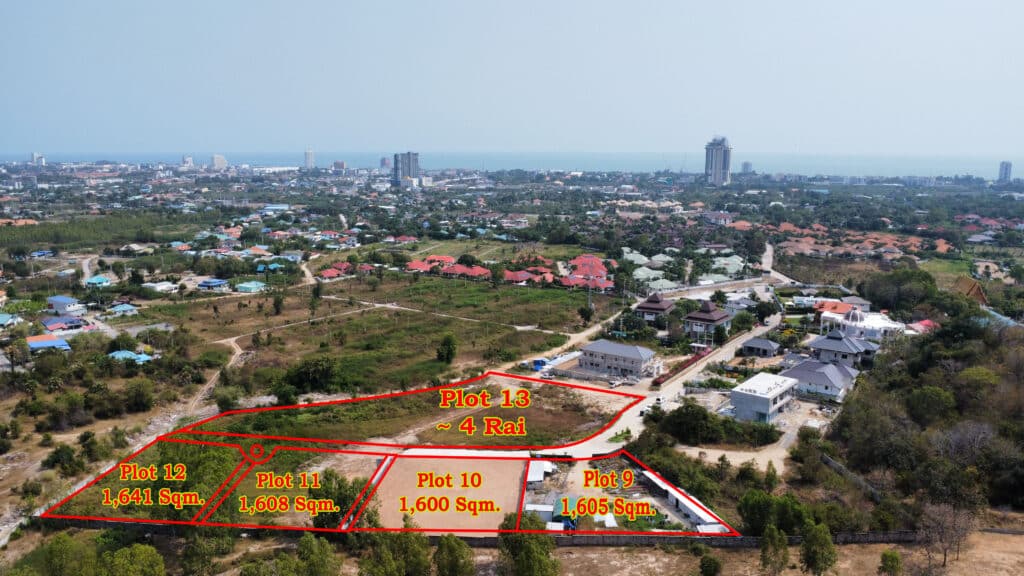 Beautiful Sea View Land with Mountain Borders in Hua Hin South - Hua Hin, Thailand