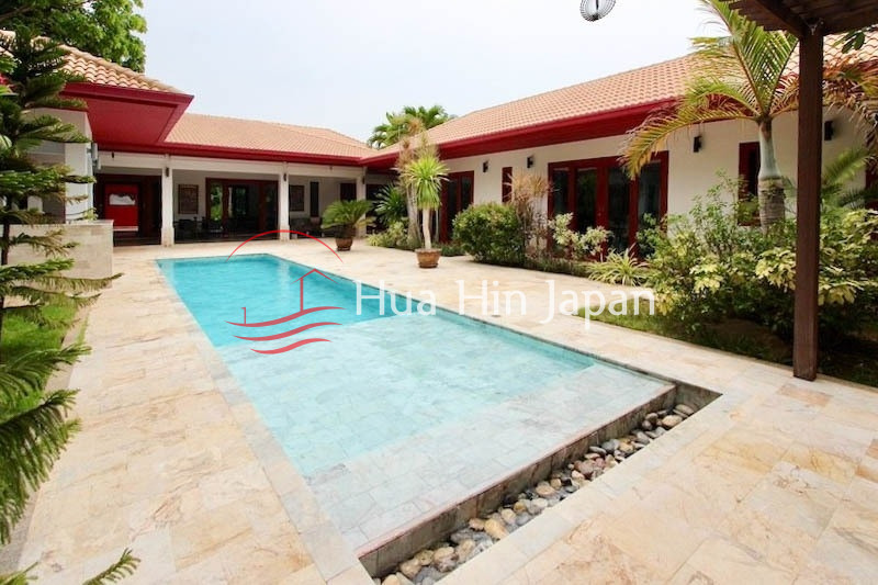 Modern and Solid 3 Bedroom Pool Villa on a Large Plot For Sale Hana Mauka in Pranburi (Furnished) - Pranburi, Thailand