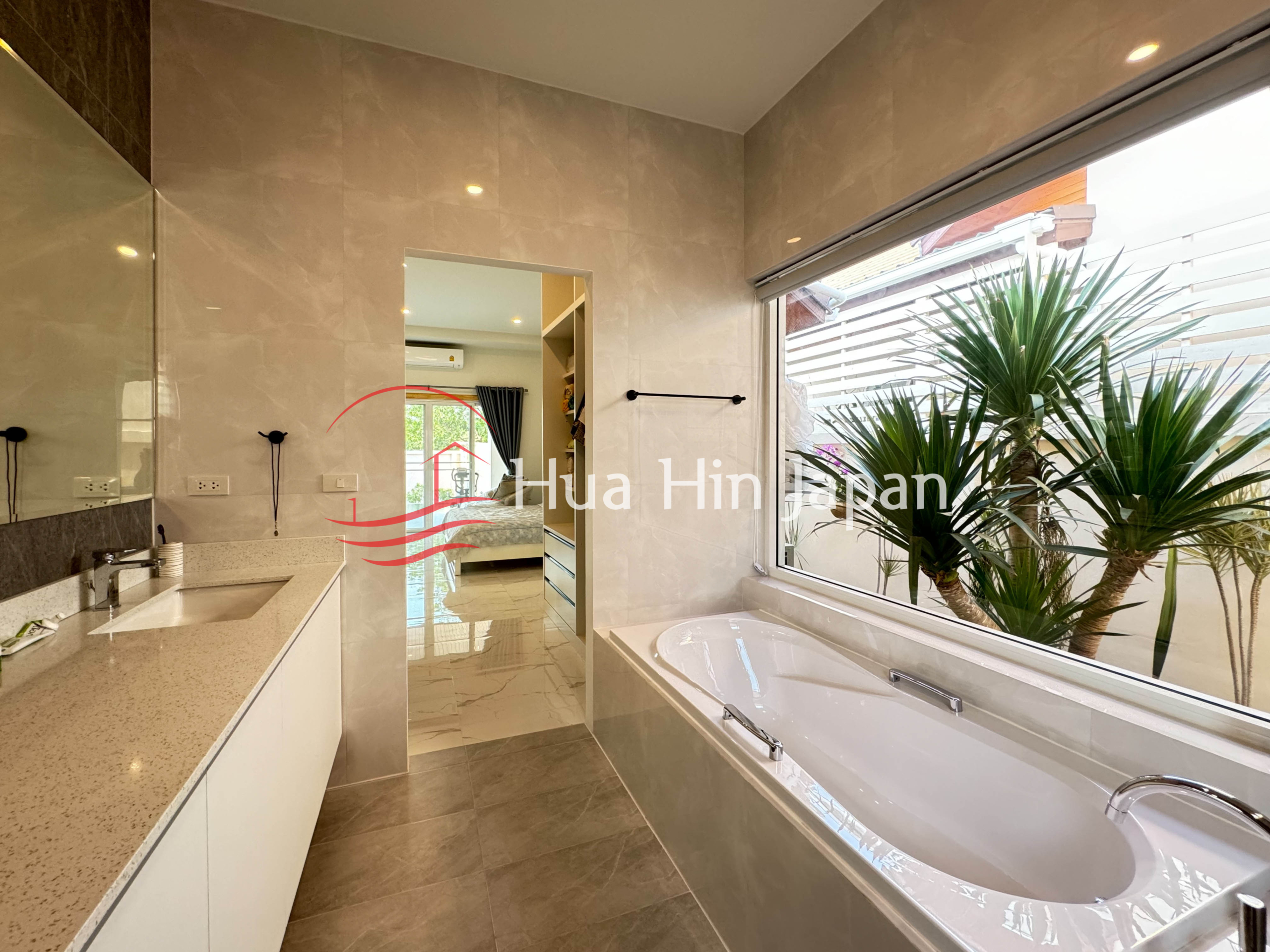 Top Quality 3 Bedroom Bali Style Pool Villa Only 10 Min From Downtown - Pranburi - photo 15