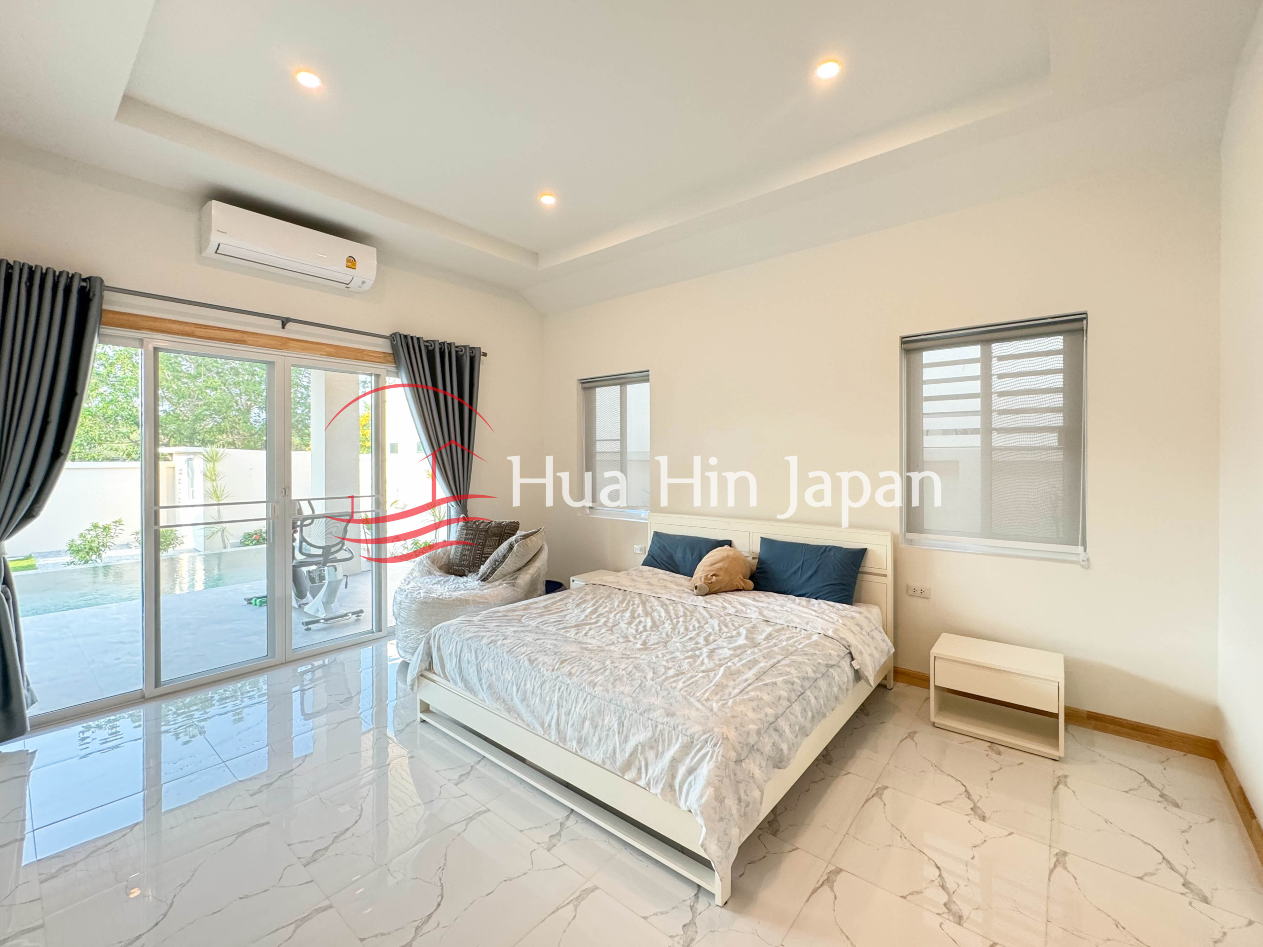 Top Quality 3 Bedroom Bali Style Pool Villa Only 10 Min From Downtown - Pranburi - photo 12