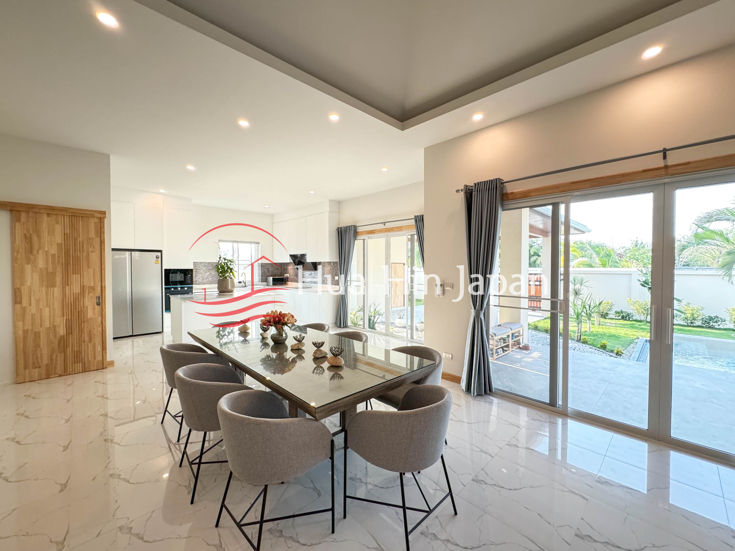 Top Quality 3 Bedroom Bali Style Pool Villa Only 10 Min From Downtown - Pranburi - photo 7
