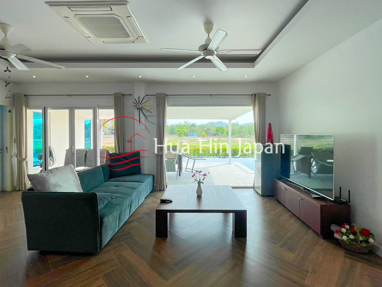 3 Bedroom Pool Villa on Black Mountain Golf Club for Sale in Hua Hin (Fully Furnished, 4 membership included) - Hua Hin - photo 6