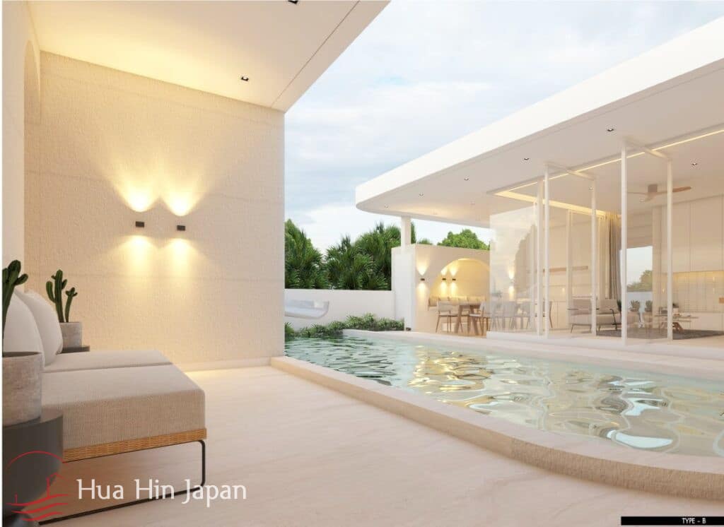 New Cozy design 3 Bedroom Pool Villa in Pranburi  ( Off Plan ) - Pranburi - photo 3