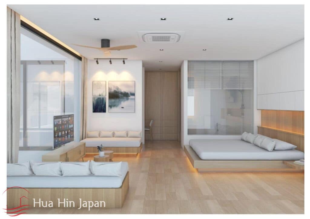 New Modern 2-Story 4 Bedroom Pool Villa, Steps from Pak Nam Pran Beach (Off Plan) - Pranburi - photo 11