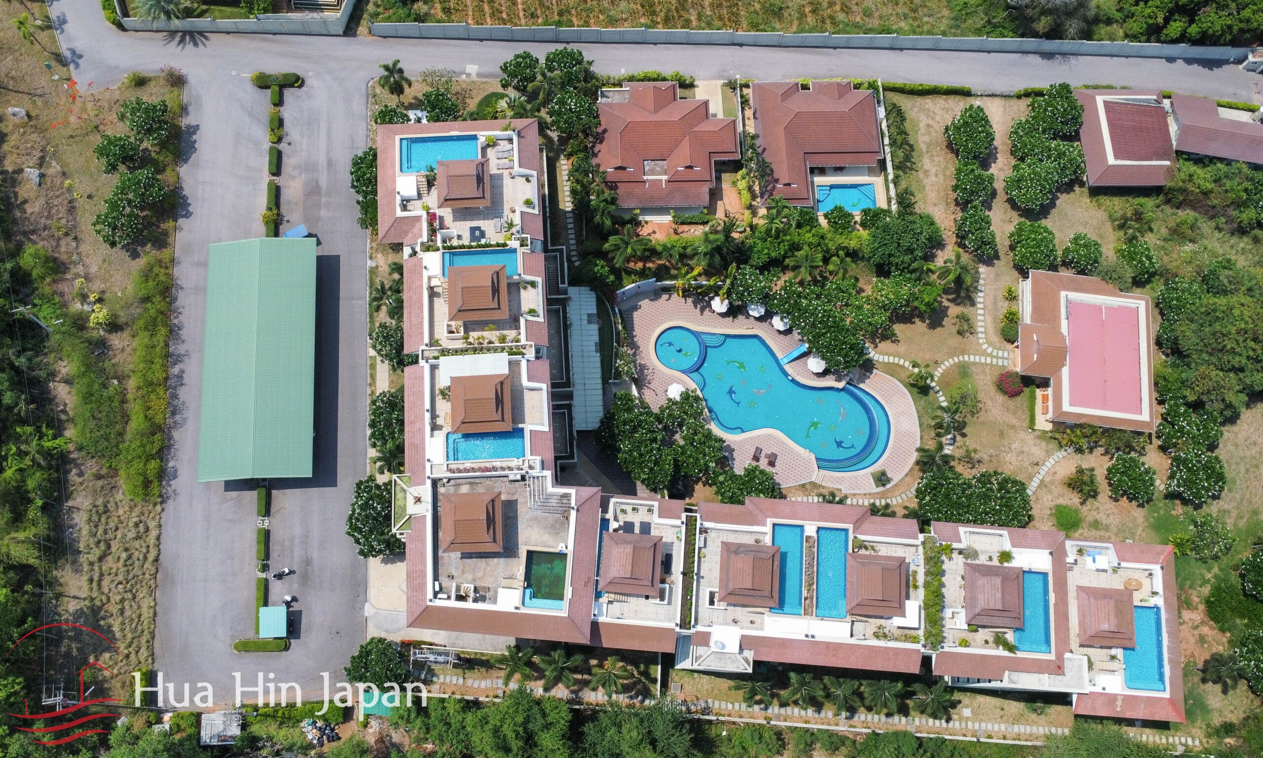 3 Bedroom Condo drone view