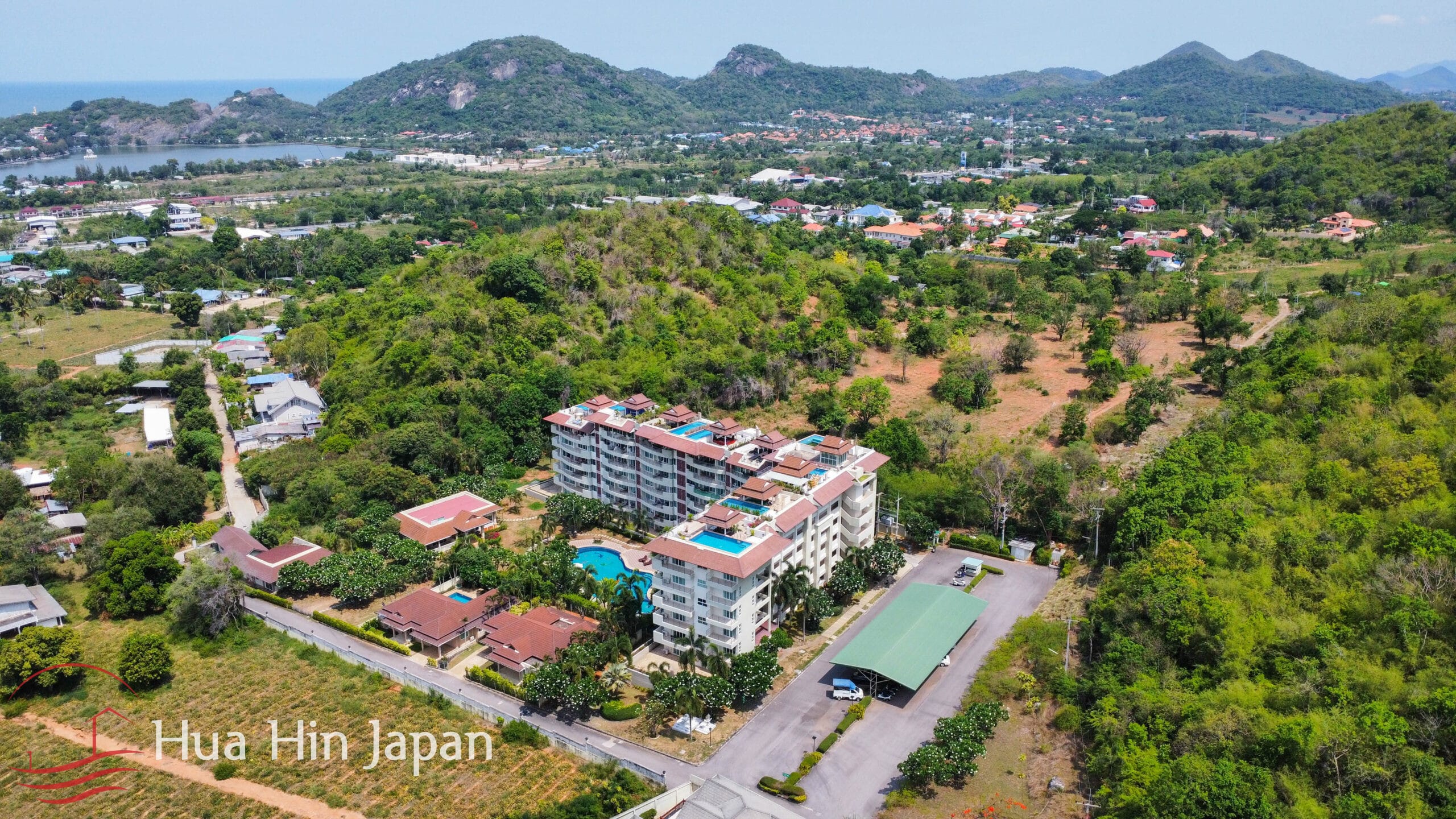 3 Bedroom Condo drone view