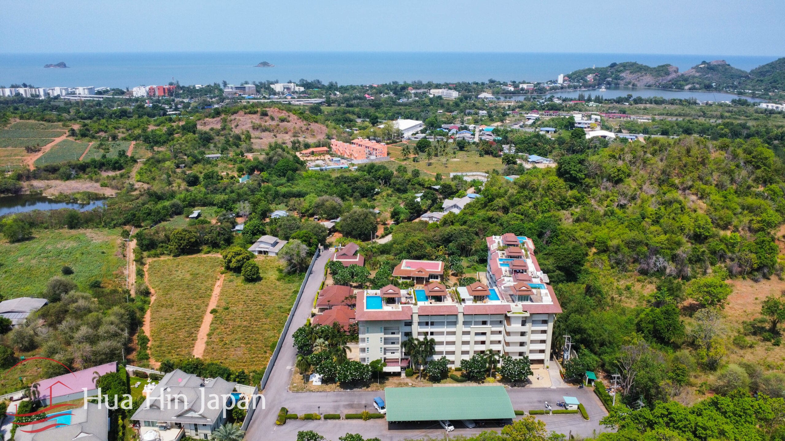 3 Bedroom Condo drone view