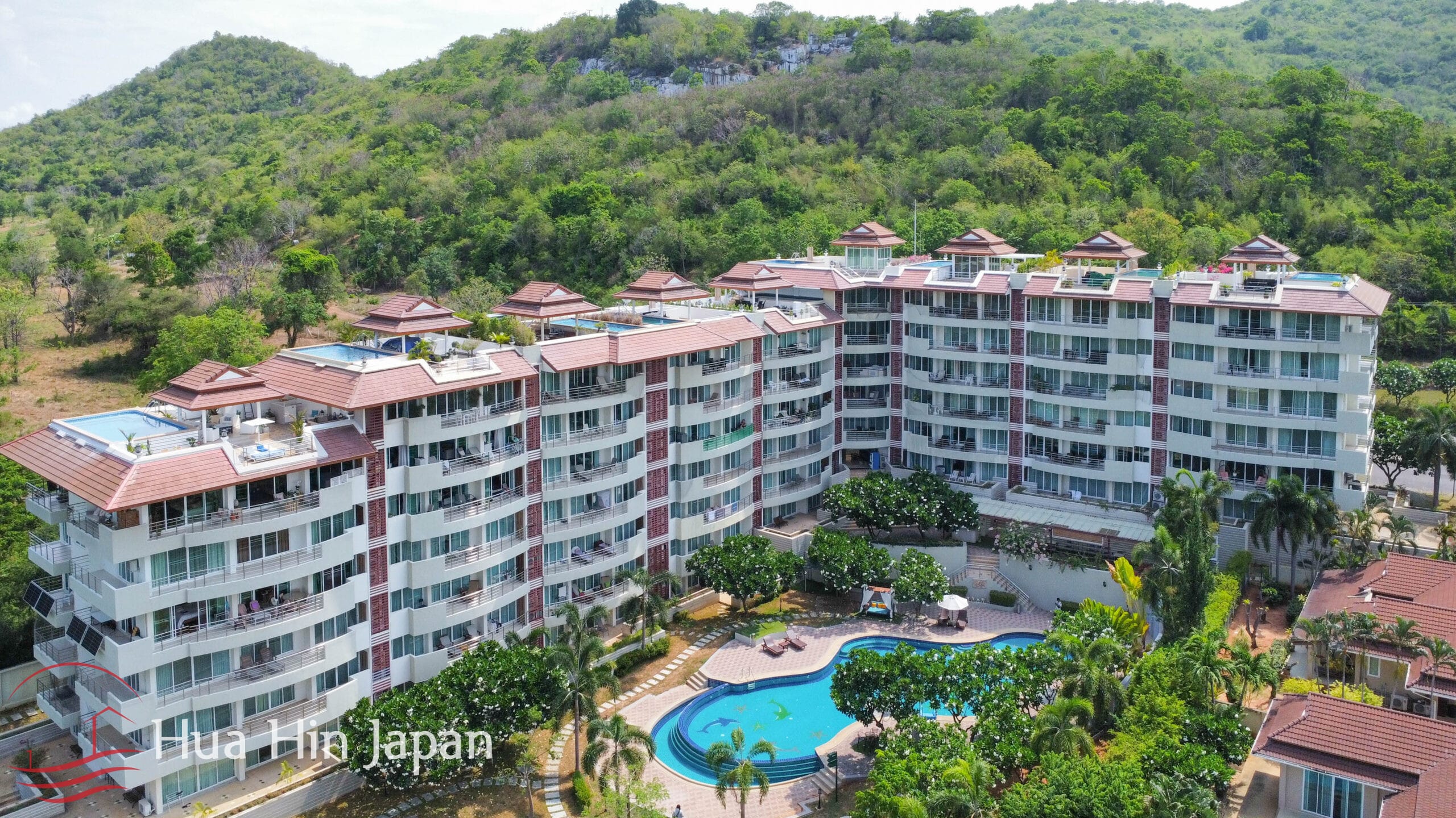 3 Bedroom Condo drone view