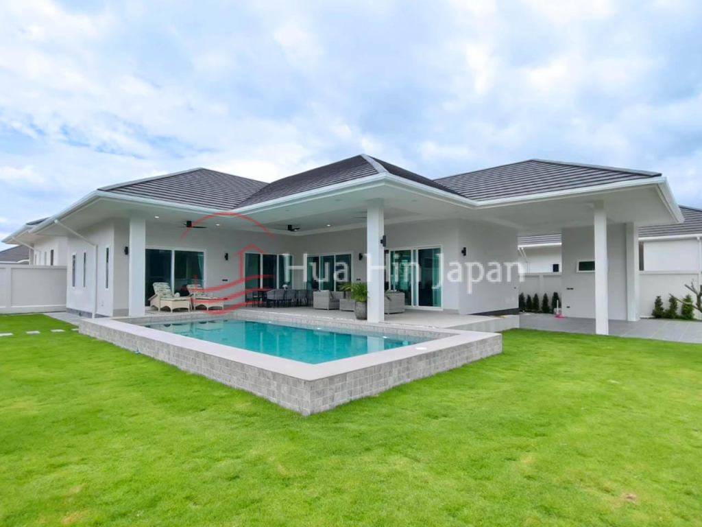 Top Quality 3 Bedroom Pool Villa Close To Hua Hin Center for Sale (Off-Plan and Under Construction) - Hin Lek Fai, Thailand