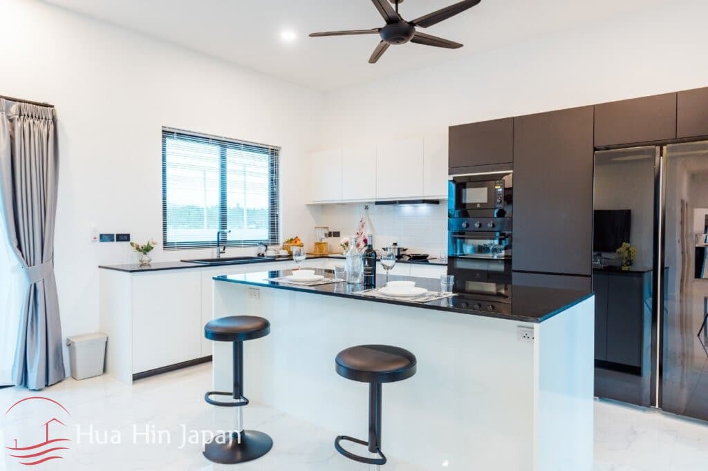 Brand New Modern 3 Bedroom Pool Villa off Soi 112 Hua Hin for Sale (Fully Furnished) - Hua Hin - photo 9