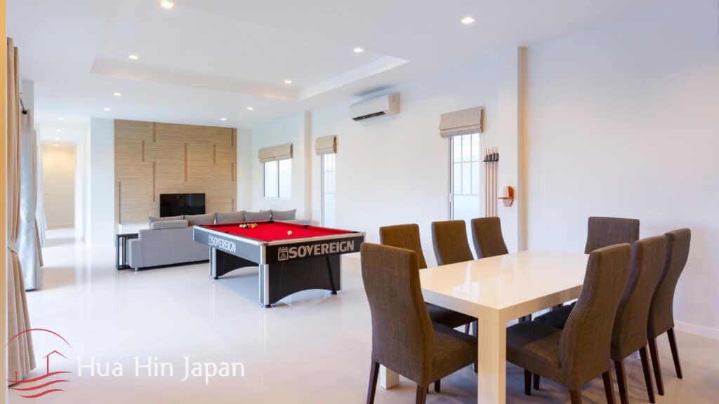 Contemporary 4 Bedroom Pool Villa with Stunning View from Roof Top Terrace for Sale in South of Hua Hin (fully furnished) - Khao Tao - photo 6
