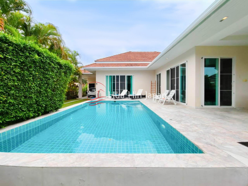 **Huge Price Reduction!** Recently Renovated 3 Bedroom Pool Villa in Popular Red Mountain Waterside Project Off Soi 88 in Hua Hin for Sale (Completed & Fully Furnished) - Hua Hin - photo 2