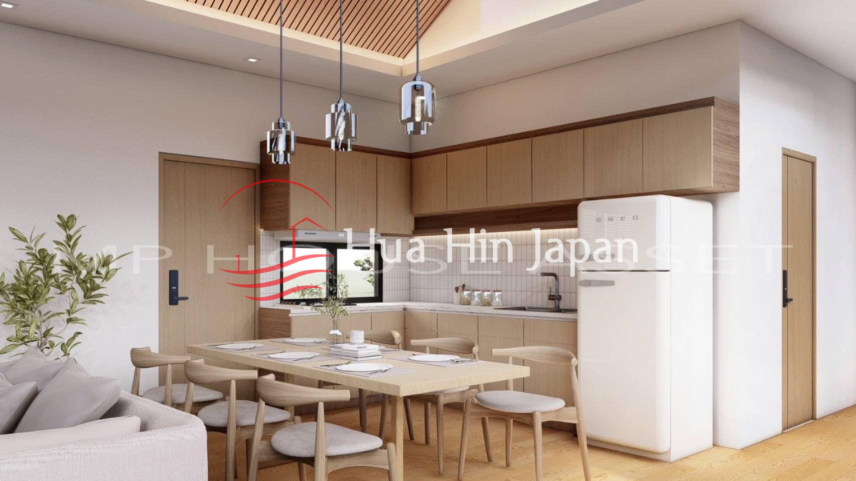 3 Bedroom Pool Villa dining area