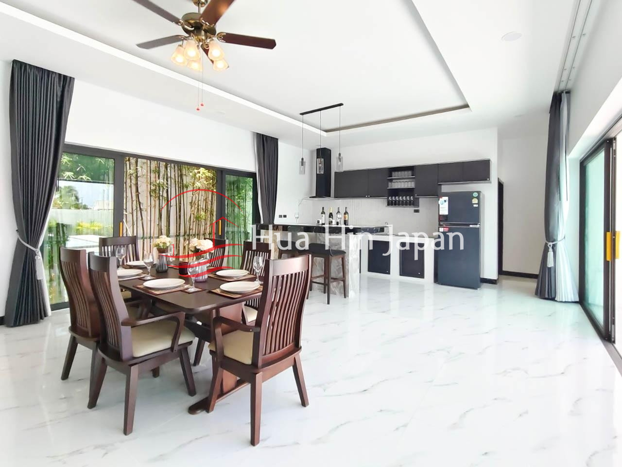 Prime Location! Contemporary 3-Bedroom Pool Villa 5km from Bluport Shopping Mall and Beach in Hua Hin (Off-plan & Unfurnished) - Hua Hin - photo 3