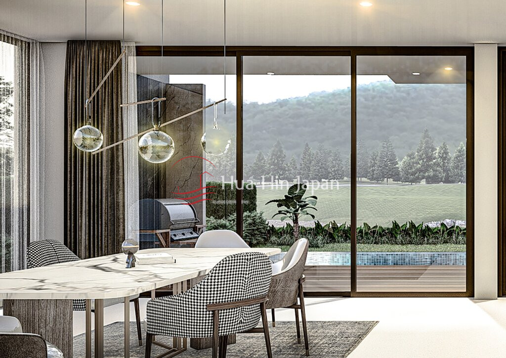 Modern 5-Bedroom Pool Villa on Black Mountain Golf Course for Sale, Hua Hin (Off Plan with Membership Included) - Hua Hin - photo 12