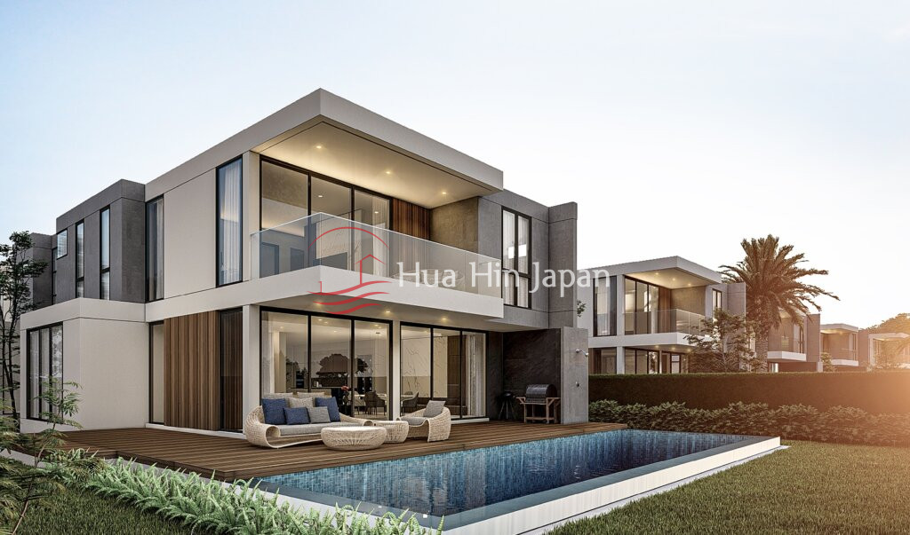 Modern 5-Bedroom Pool Villa on Black Mountain Golf Course for Sale, Hua Hin (Off Plan with Membership Included) - Hua Hin - photo 1
