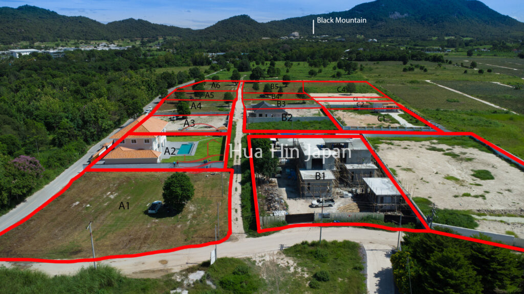 Exceptional Land Plots for Sale: Near Black Mountain and Hua Hin International School - Pranburi, Thailand