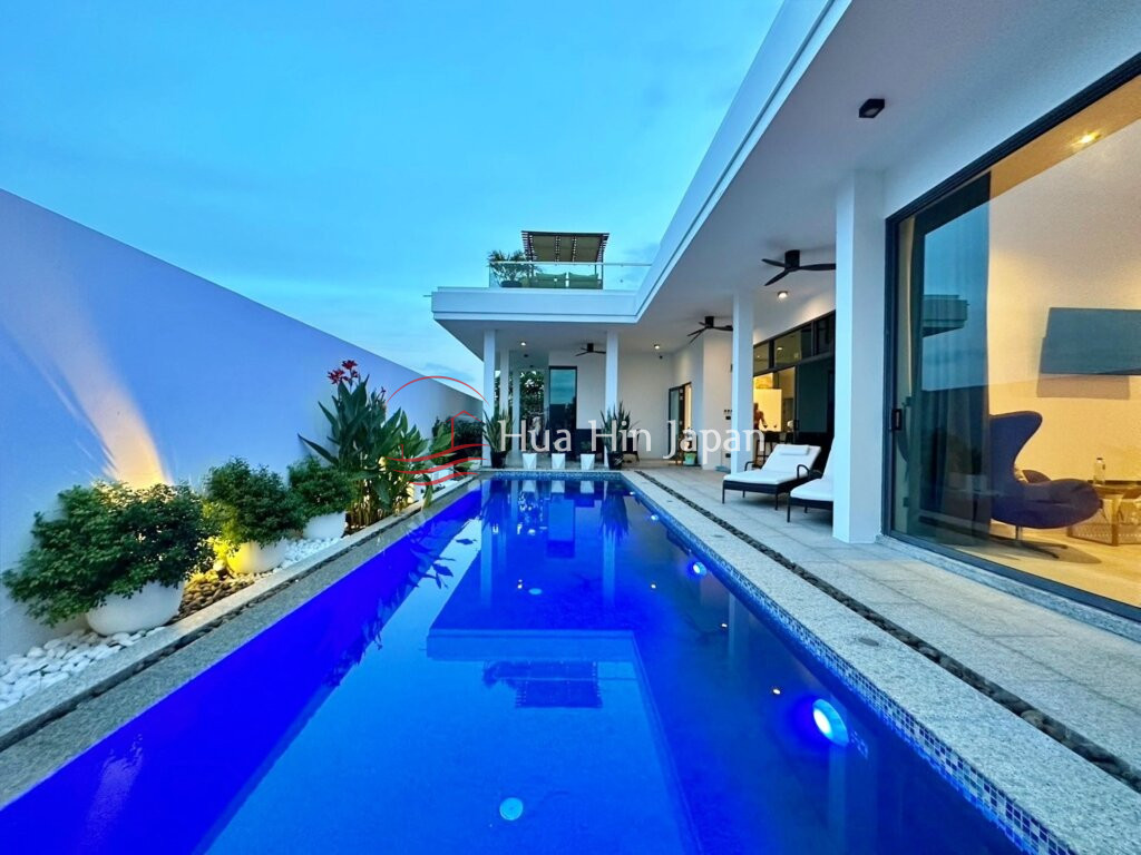 Modern 3 Bedroom Pool Villa in La Lua Resort Project for Sale, Very Close to Pineapple Valley Golf in Hua Hin - Hua Hin - photo 16