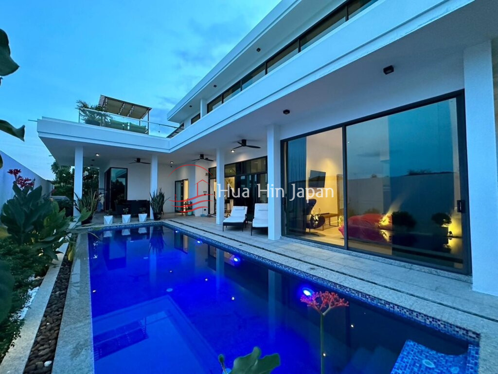 Modern 3 Bedroom Pool Villa in La Lua Resort Project for Sale, Very Close to Pineapple Valley Golf in Hua Hin - Hua Hin - photo 15