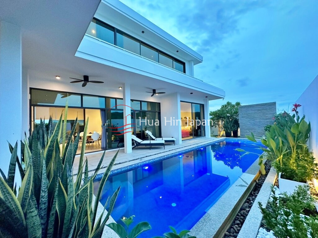 Modern 3 Bedroom Pool Villa in La Lua Resort Project for Sale, Very Close to Pineapple Valley Golf in Hua Hin - Hua Hin, Thailand