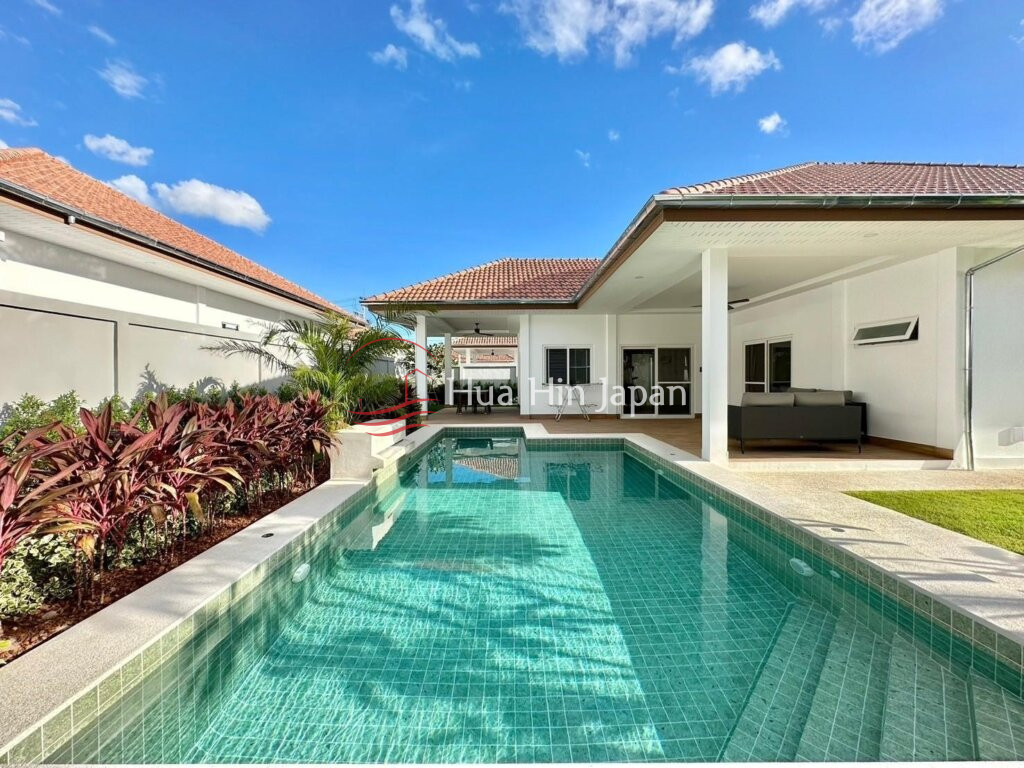 A Newly Completed 3 Bedroom Pool Villa for Rent inside Popular Mali Boutique Project in Hua Hin - Hua Hin - photo 16
